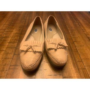 Dr scholls womens sz 9m leather tassel slip on loafers  Comfort Plus